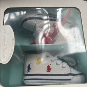 Polo by Ralph Lauren Kids White Sneakers